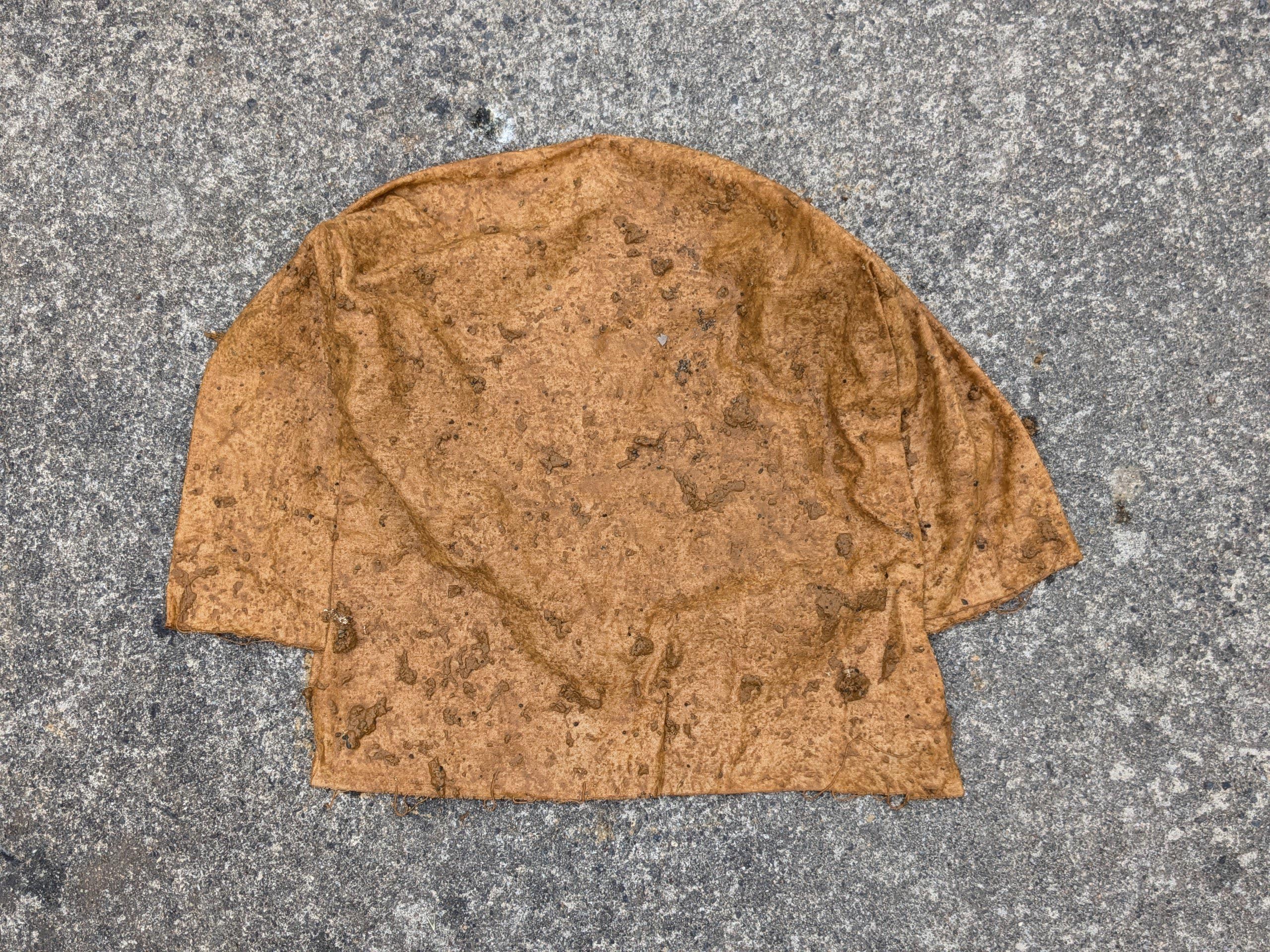 but decided against it, as the color might remain the same when dry.