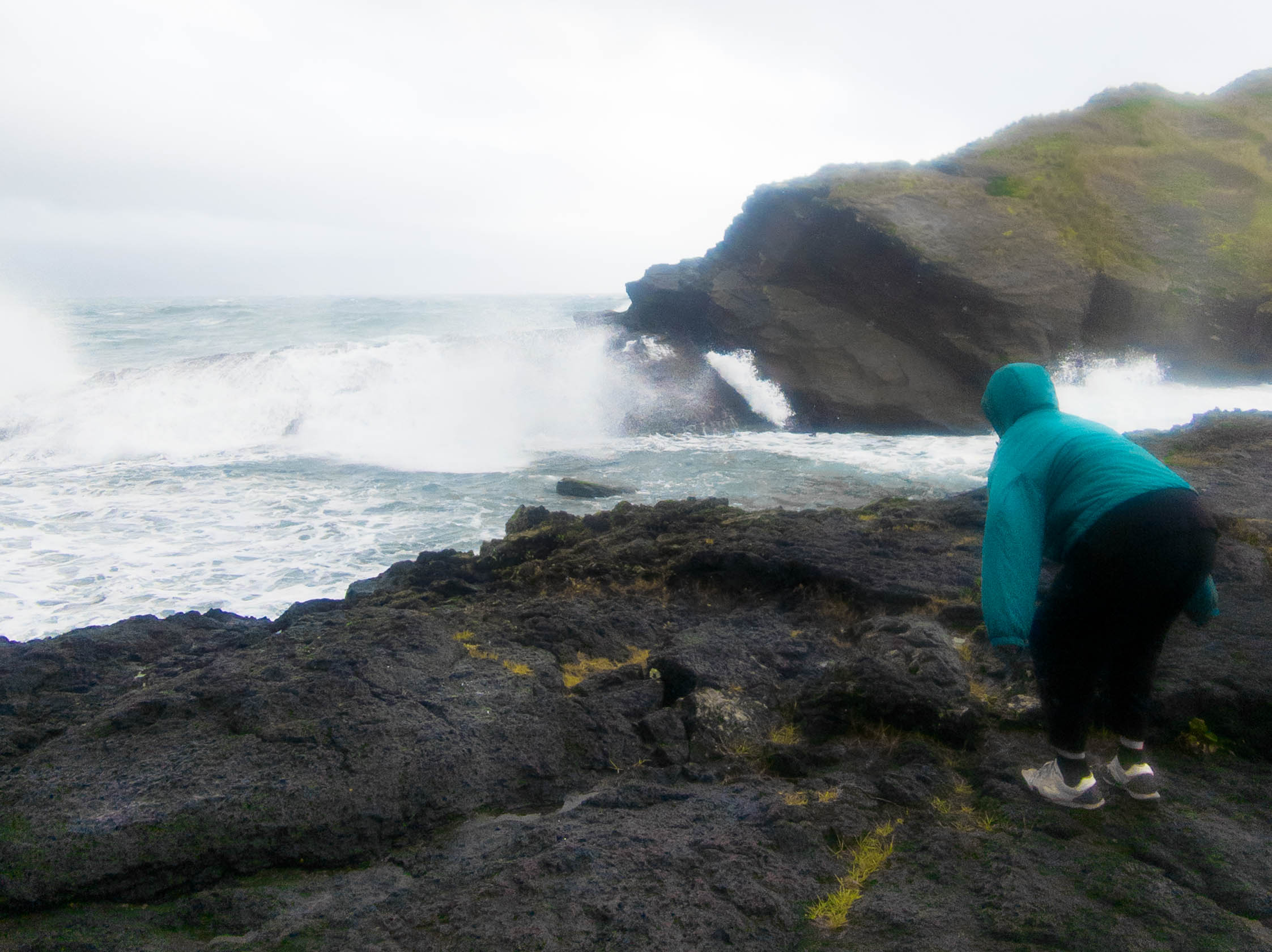 Dancing with the Atlantic on the first day of 2025.